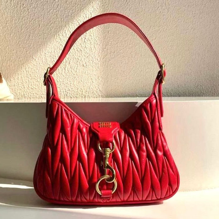 Logo-Lettering Shoulder Bag
