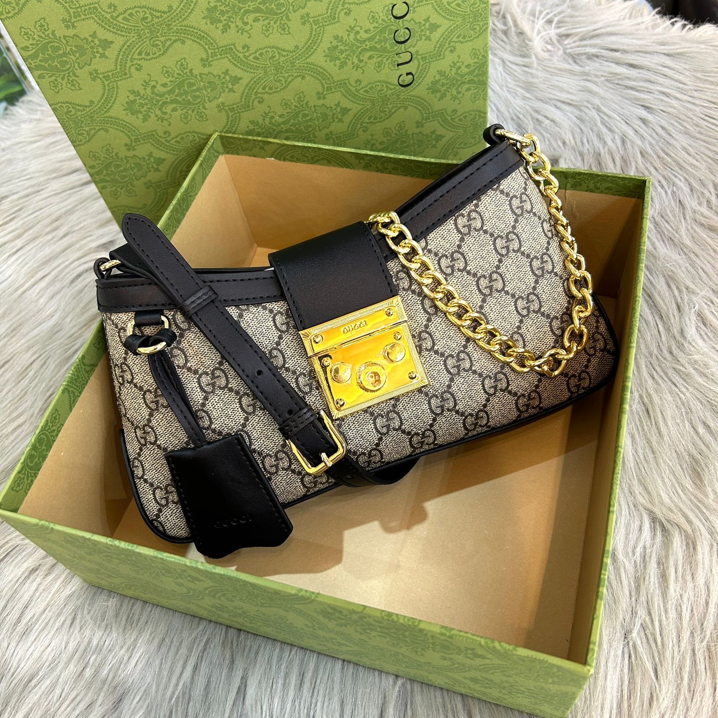 Padlock Small Shoulder Bag