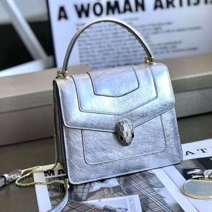 Serpenti Forever Snake Leather Bag