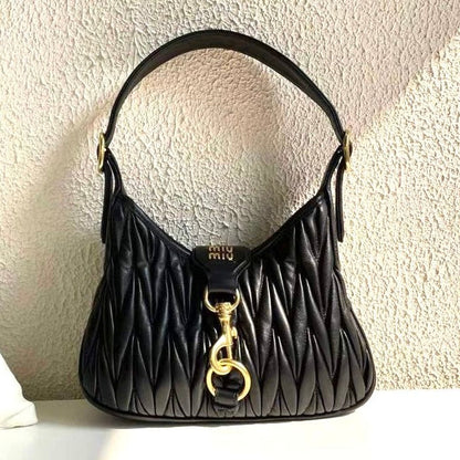 Logo-Lettering Shoulder Bag