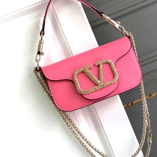 Loco shoulder jewel Logo Small Bag