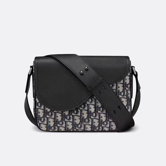 Saddle Flap Messenger Bag