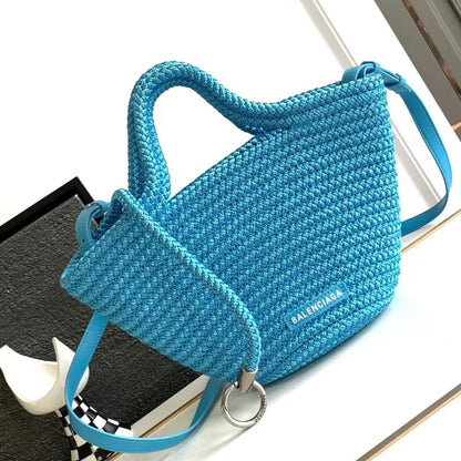 Ibiza Designer Basket Knittin Bag