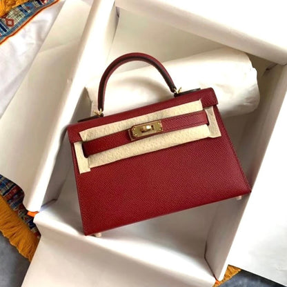 BN Kelly Togo Caviar 21CM Bag