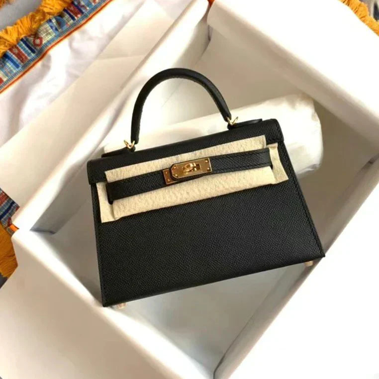 BN Kelly Togo Caviar 21CM Bag