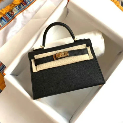 BN Kelly Togo Caviar 21CM Bag