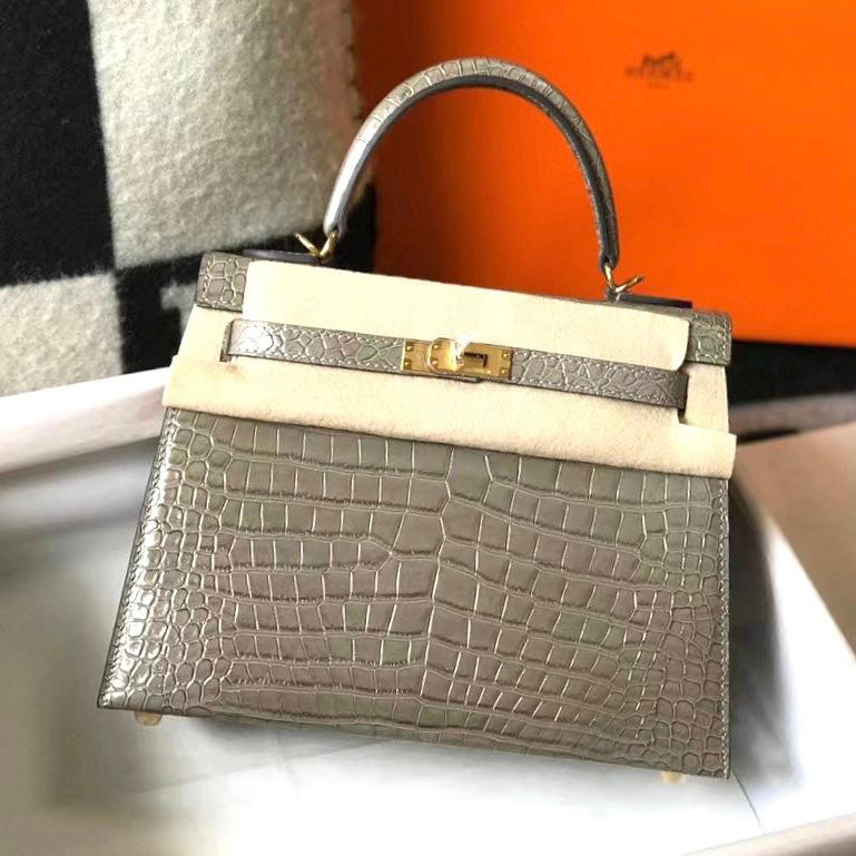 Kelly 25 Alligator Bag