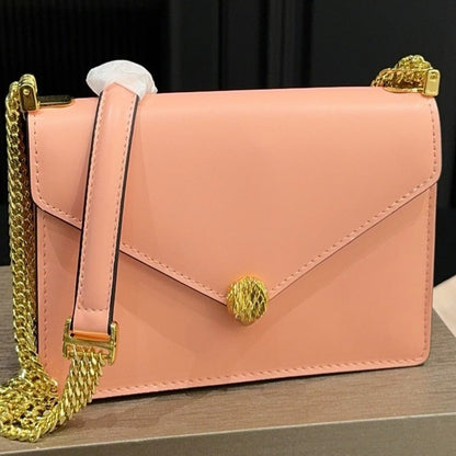 Serpenti Forever Shoulder Metallic Bag