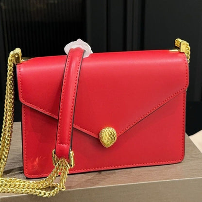 Serpenti Forever Shoulder Metallic Bag