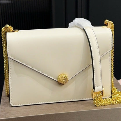 Serpenti Forever Shoulder Metallic Bag